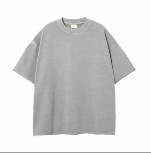 Camisetas de Manga Corta para Hombre, al por Mayor, Casuales, Ajustadas, de Verano, de Color Sólido, 100% Algodón, Personalizadas, de Secado Rápido - Product Image 4