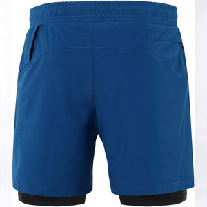 Shorts athlétiques à séchage rapide de qualité supérieure pour hommes vente en gros de shorts de performance respirants et évacuant la transpiration pour les séances de gym quotidiennes - Product Image 6