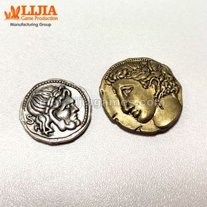 Trò Chơi Cờ Bàn Trò Chơi Tiền Xu Kim Loại Trò Chơi Thông Báo Kim Loại Thu Nhỏ Bằng Kim Loại - Product Image 3