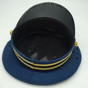 Nuevo estilo Navy Peak Caps Sombrero de calidad premium Hecho en fábrica Sombrero con visera Ajustable con estilo Sailor Ceremonial Cap - Product Image 3