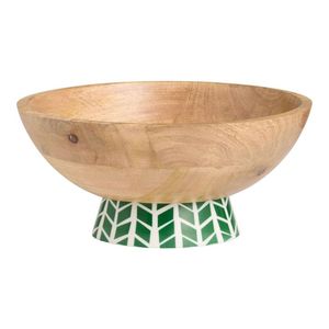 Hot Selling Handmade Mango Acacia Wood Decorative Bowl Oval Patterned <b>Wooden</b> Platter for <b>Fruits</b> Salad Kitchen Home Decor Parties - Product Image 4