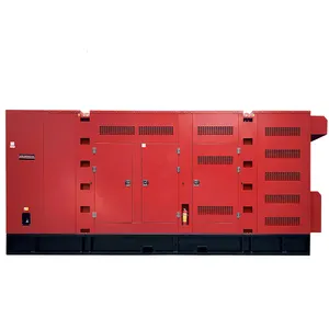 Wudong 1000KW 1250KVA Portable 220V 50HZ Diesel Generator 380V Rated Voltage Single Cooling System Silent Open Type CE Certified