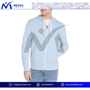 Sudadera con capucha para hombre con logotipo personalizado y cremallera, Sudadera con capucha de lana, ropa de calle, atuendo informal para entrenamiento de gimnasio, deportes y ropa de invierno diaria - Product Image 3