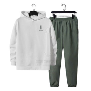 Venta caliente transpirable hombres chándal cómodo Streetwear hombres chándal hecho en fábrica hombres chándal - Product Image 6