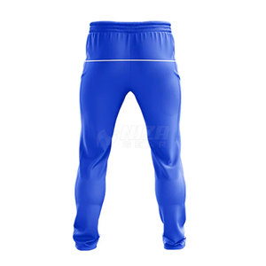 Men's Blue White Cricket Uniform Set <b>Light</b> Weight Other Print Breathable Polyester Adult Sportswear Custom <b>Name</b> NIZA GEAR Needle - Product Image 6