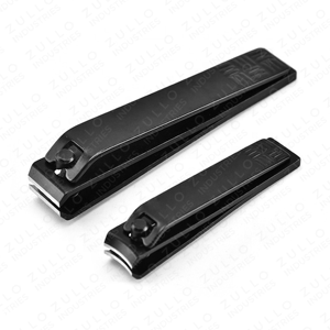 Professional Stainless Steel Flat <b>Edge</b> Nail Clipper Black Silver Custom Logo Fingernail Toenail <b>Cutter</b> Wholesale - Product Image 4