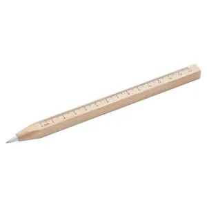 Stylo à bille personnalisé Burnham avec règle, gadgets personnalisés - Product Image 3