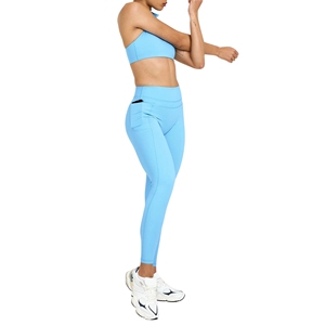 Leggings de yoga de cintura alta para mujer, sin costura frontal, efecto levantamiento de glúteos, pantalones de gimnasio a prueba de sentadillas, sensación de segunda piel, ropa deportiva. - Product Image 4