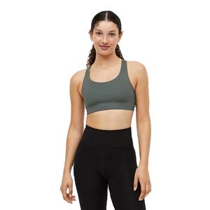 เสื้อชั้นในกีฬาผู้หญิง ราคาโรงงาน ไร้ตะเข็บ นุ่ม ยืดหยุ่น บราโยคะ ฟิตเนส ระบายอากาศ ไร้โครง - Product Image 2