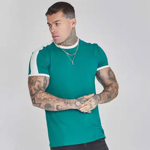 Personalizado al por mayor Vintage Slim Fit Unisex Camiseta 100% algodón de gran tamaño Dropshoulder Streetwear Gymwear con logotipo personalizado para los hombres - Product Image 6