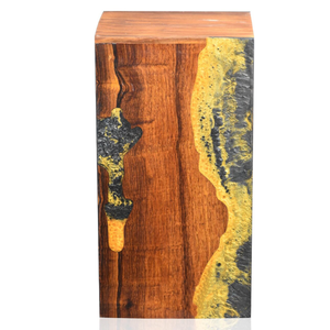 Vente en gros d'urne de crémation artistique en bois et résine Ocean Wave Urne funéraire faite à la main pour les cendres Boîte à souvenirs commémorative unique par AYAANS - Product Image 6