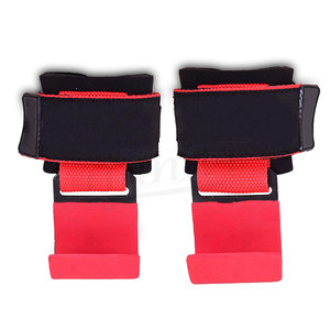 Crochets de levage de poids Sangles de poignet de puissance robustes Support de poignée pour Deadlifts Pull Ups Shrugs Gants de gymnastique pour unisexe - Product Image 5