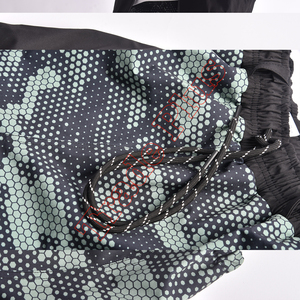 Pantalones de Esquí Holgados para Hombre, Estampado de Camuflaje, Impermeables, Transpirables, con Cierre de Cordón, Pierna Ancha, Pantalones de Snowboard - Product Image 3