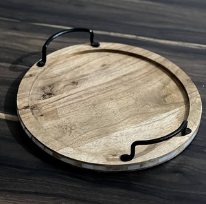 ถาดเสิร์ฟช็อคโกแลตทรงสี่เหลี่ยมดีไซน์ใบไม้โลหะเคลือบเงาสีทองถาดเสิร์ฟไม้แบบกำหนดเอง - Product Image 6