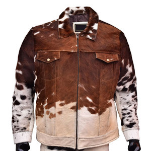 Comodidad y estilo atrevido combinados en el cabello en la chaqueta de cuero Moda de clima frío sobresaliente con el cabello en la chaqueta de cuero - Product Image 3