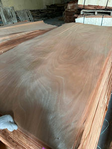 Plaque de placage en bois d'Okoume commercial pour application sur la peau des portes - Product Image 4