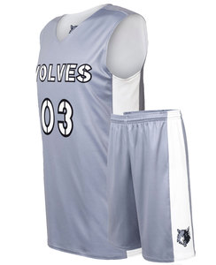 Maillot de basket-ball personnalisé de dernière génération, maillots de basket-ball réversibles unis, ensemble uniforme pour hommes, maillot de basket-ball - Product Image 1