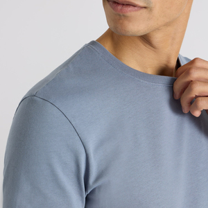 Camiseta de Manga Corta Informal para Hombre con Logotipo Personalizado, Lisa, 100% Algodón, Fabricada por Antique Fashion - Product Image 4