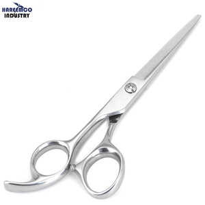 Ciseaux de coiffure professionnels écologiques personnalisables avec manche fantaisie, manche en acier inoxydable importé pour salon, lame tranchante pour cheveux - Product Image 1