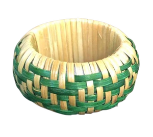 Anneau de serviette en bois artisanal, motif feuille, bois naturel, décoration de table pour salle à manger, mariage, hôtel, restaurant, style de table à domicile - Product Image 3