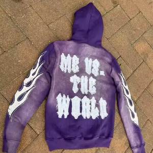 Vêtements décontractés Meilleure vente Sweats à capuche brodés avec logo personnalisé Top tendance Sweats à capuche brodés avec logo vieilli à vendre - Product Image 5