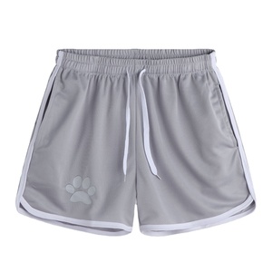 กางเกงขาสั้นผู้ชายผ้าตาข่ายรัดเชือกสำหรับออกกำลังกายกลางแจ้งลำลอง แห้งเร็ว ระบายอากาศได้ดี ผลิตจากโพลีเอสเตอร์ 100% สีสันหลากหลาย รับผลิตตามสั่งสำหรับฤดูร้อน ขายส่ง - Product Image 2