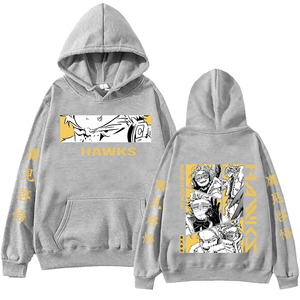 เสื้อสวมหัวลายอนิเมะ <span class=keywords><strong>My</strong></span> <span class=keywords><strong>HERO</strong></span> <span class=keywords><strong>Academia</strong></span> เหยี่ยวมีฮู้ดฮาราจูกุเสื้อสวมหัวแฟนๆของขวัญ - Product Image 3