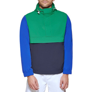 Coupe-vent nouvelle mode veste coupe-vent légère pour hommes 100% Nylon Logo personnalisé et taille sur le devant à capuche avec imperméabilité2026 - Product Image 4