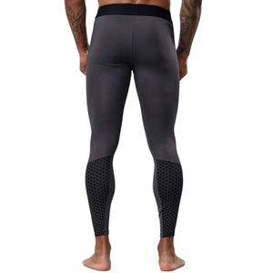 Leggings de Grafito para Hombre, Pantalones de Compresión Elásticos, Capa Base Deportiva para Gimnasio, Entrenamiento, Correr, Fitness y Rendimiento Deportivo - Product Image 3