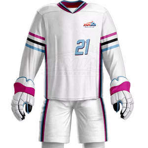 Uniforme de hockey sur glace fabriqué au Pakistan en gros, nouveau design, vêtements d'entraînement pour équipes sportives, uniforme entièrement personnalisé - Product Image 4