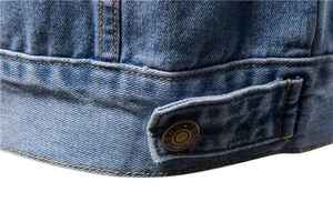Veste en jean pour homme 2024 personnalisée de haute qualité, style contracté, nouvelle collection, vente chaude, veste en jean pour homme, veste en denim - Product Image 3