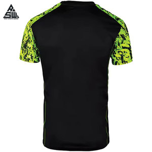 Camiseta de Fútbol Unisex de Manga Corta, Ligera, Transpirable, de Secado Rápido, Personalizable, para Entrenamiento, Partidos y Deportes de Equipo - Product Image 3
