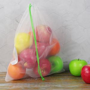 Polyester Eco-Friendly Recyclable Net Bag Customizable Size & Compartments Portable & Washable for Cosmetics Packing & Toys - Product Image 1