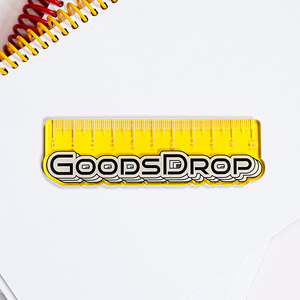 放射性色相アクリル測定バークリア透明ルーラークリエイティブ研究と製図用カスタム耐久性ツール - Product Image 6