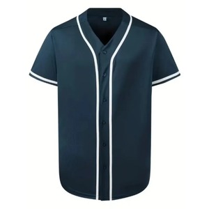 Camiseta de béisbol personalizada con sublimación, camiseta de equipo personalizada con impresión de logotipo y nombre, uniformes de béisbol con botones - Product Image 4