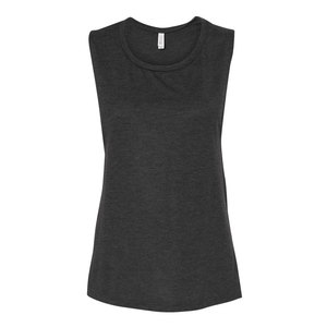 Custom New Style Cross Back Liso Algodón Mujeres Gym Tank Tops - Product Image 1