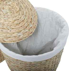 Vente en gros au meilleur prix Jacinthe d'eau polyvalente et décorative pour la maison Panier de rangement tissé à la main pour le pique-nique quotidien - Product Image 2