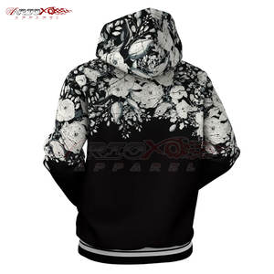 Sudadera con capucha básica con estampado vibrante para hombre, mangas completas y cordón ajustable, elementos esenciales de invierno a la moda - Product Image 5
