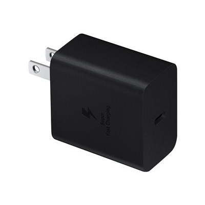 For Samsung Original 45 W Wall Charger with USB-C Cable Super Fast Charging EU Standard Socket for Mobile Phone Use (EP-T4510)