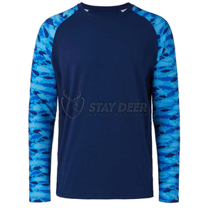 Sublimación personalizada Pesca Jersey Transpirable Protección solar Absorbe la humedad 2026 - Product Image 1