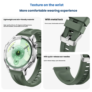 Correa de Reloj Universal de Silicona Suave de 22 mm para HUAWEI WATCH <span class=keywords><strong>GT</strong></span> 6, Correa de Reloj Inteligente para HUAWEI 5 <span class=keywords><strong>4</strong></span> 3 GT5 GT4 <span class=keywords><strong>Pro</strong></span> GT3 - Product Image 2