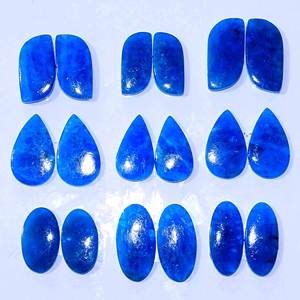 อัญมณีอะพาไทต์และควอตซ์ทรงหลังเบี้ยแบบหลวมสำหรับทำเครื่องประดับ - Product Image 2