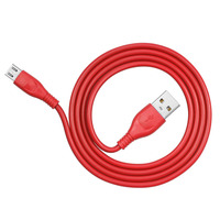 Câble de charge rapide USB-C/Micro USB blindé en PVC, 1 mètre, 2.4A 3A, écologique pour montre intelligente, ordinateur, scanner de codes-barres