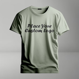 Fabricantes de ropa al por mayor que ofrecen Camisetas estampadas y bordadas personalizadas de corte regular hechas de 60 40 algodón poliéster - Product Image 6