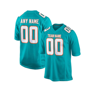 American Football Jersey Men 100% Polyester Sublimated Moisture-Wicking Custom Uniform Breathable Quick Dry Training Game Wear - Product Image 5