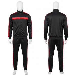 Costume deux pièces pour homme, pantalon et veste en velours côtelé réversible uni, manches longues, décontracté, printemps et automne - Product Image 2