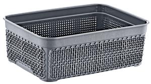 Afossa ตะกร้า1.5L ปอกระเจาอเนกประสงค์เบอร์1ทนทานน้ำหนักเบาออแกไนเซอร์สำหรับโฮมออฟฟิศห้องน้ำความจุขายส่ง - Product Image 2