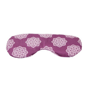 Masque oculaire de méditation et de yoga en coton, anti-lumière, avec pochette en coton, pour la maison, l'hôtel, le sommeil, le soulagement du stress, tricoté - Product Image 5