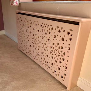 Cache-radiateurs en bois massif (designs découpés au laser) - Product Image 5