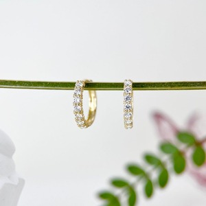 Pendientes de tuerca clásicos hechos a mano, joyería sólida 925 para mujer, Plata de Ley 925, Topacio blanco, piedras preciosas, estilo bohemio, regalo para hermana - Product Image 2